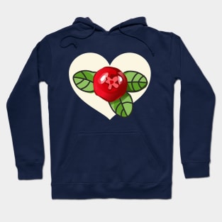 Sweet cranberry in the heart Hoodie